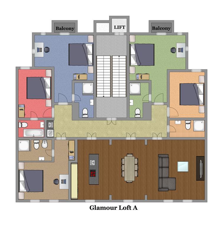 Residence Glamour Premium Praag Buitenkant foto